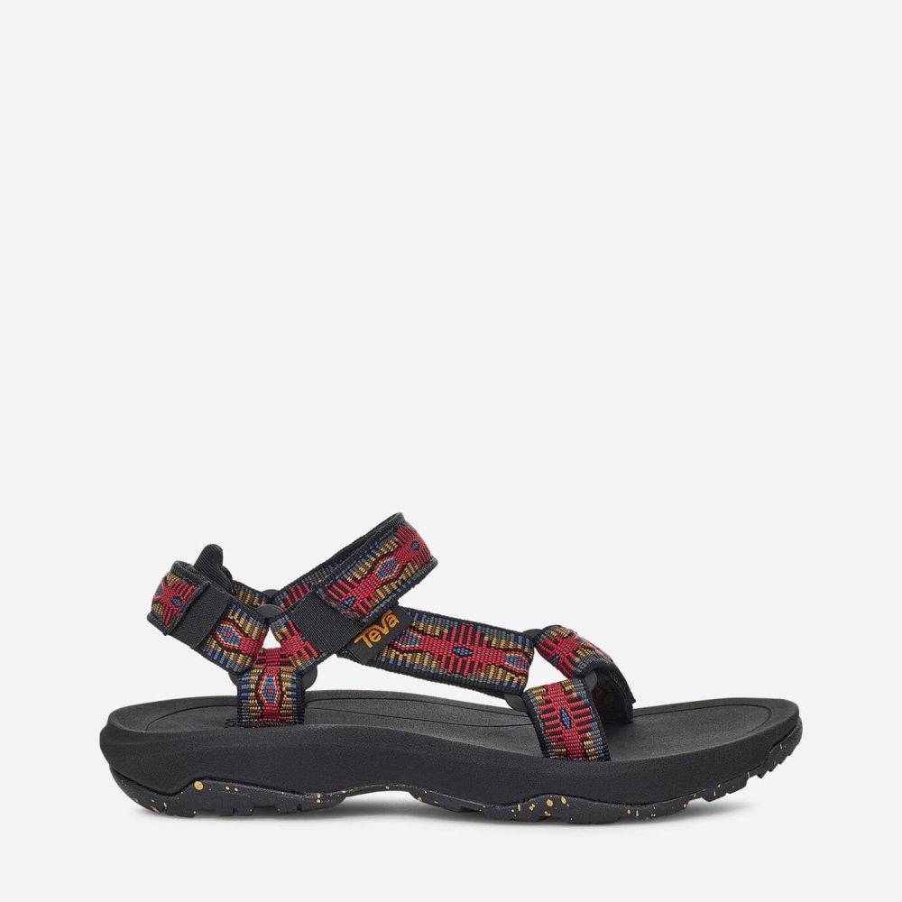 Teva Hurricane XLT 2 - Kids' Teva Hiking Sandals - Black / Red | India (QABC58941)